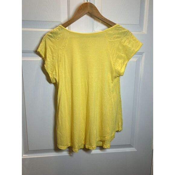 INC International Concepts Embroidered Blouse Top Size M - Picture 2 of 4